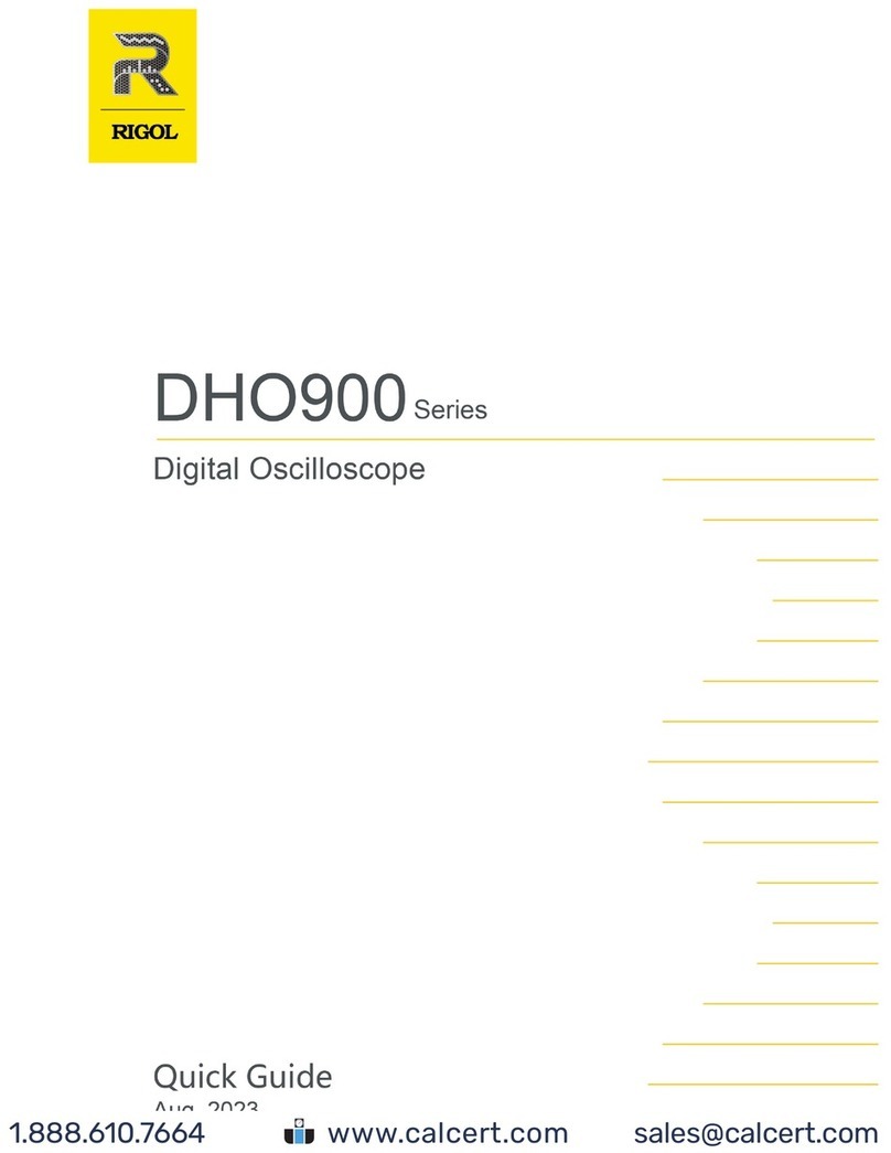 Rigol DHO924 User manual