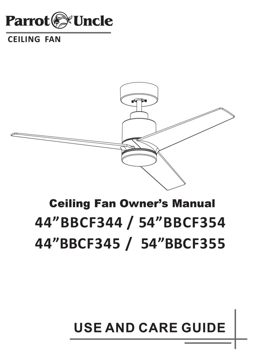 Parrot Uncle BBCF344 User manual