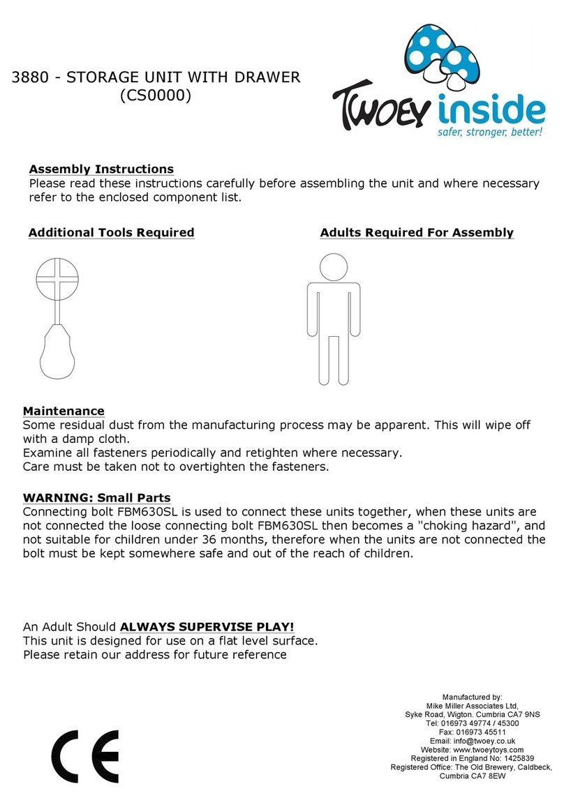 Twoey inside 3880 Assembly instructions