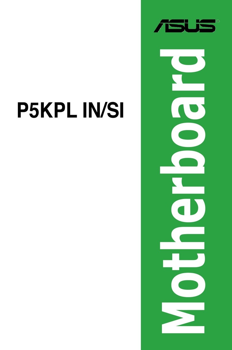 Asus P5KPL IN/SI User manual