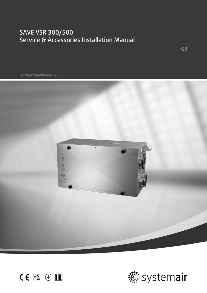 System air SAVE VSR 300 User manual