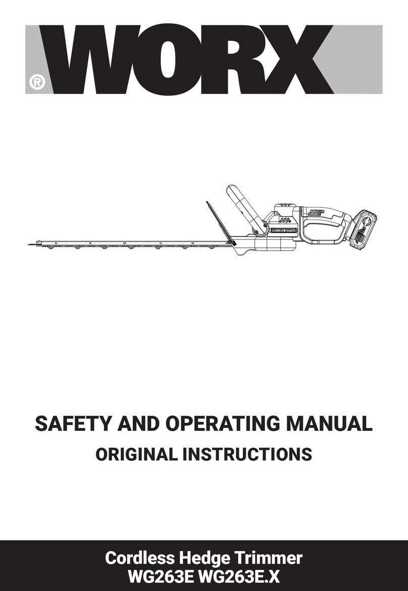 Worx WG263E.X User manual