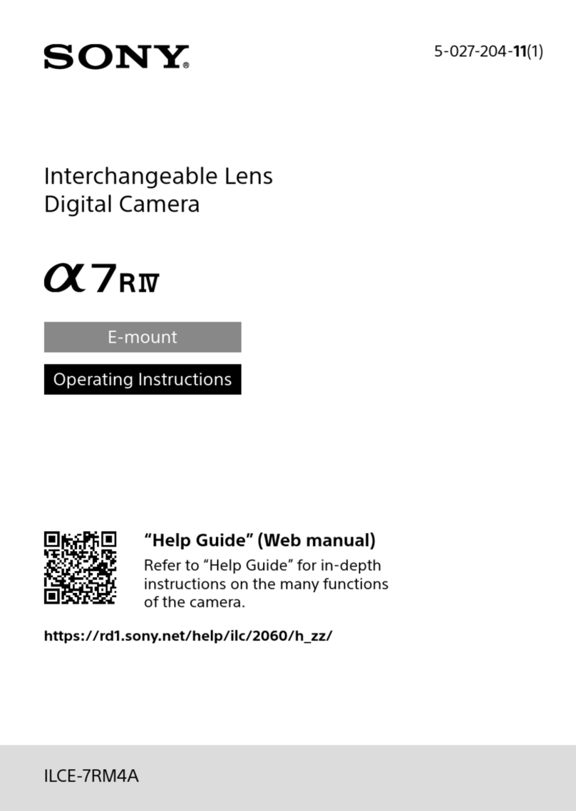 Sony Alpha 7R IV User manual