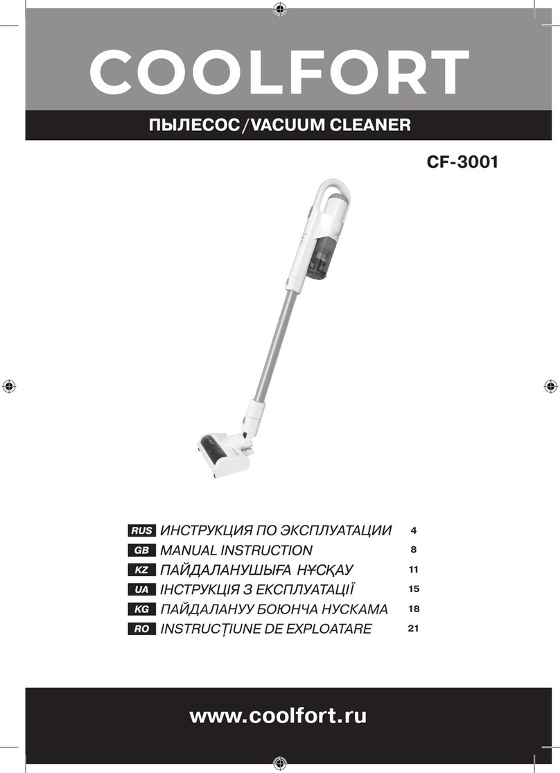 COOLFORT CF-3001 Manual instruction