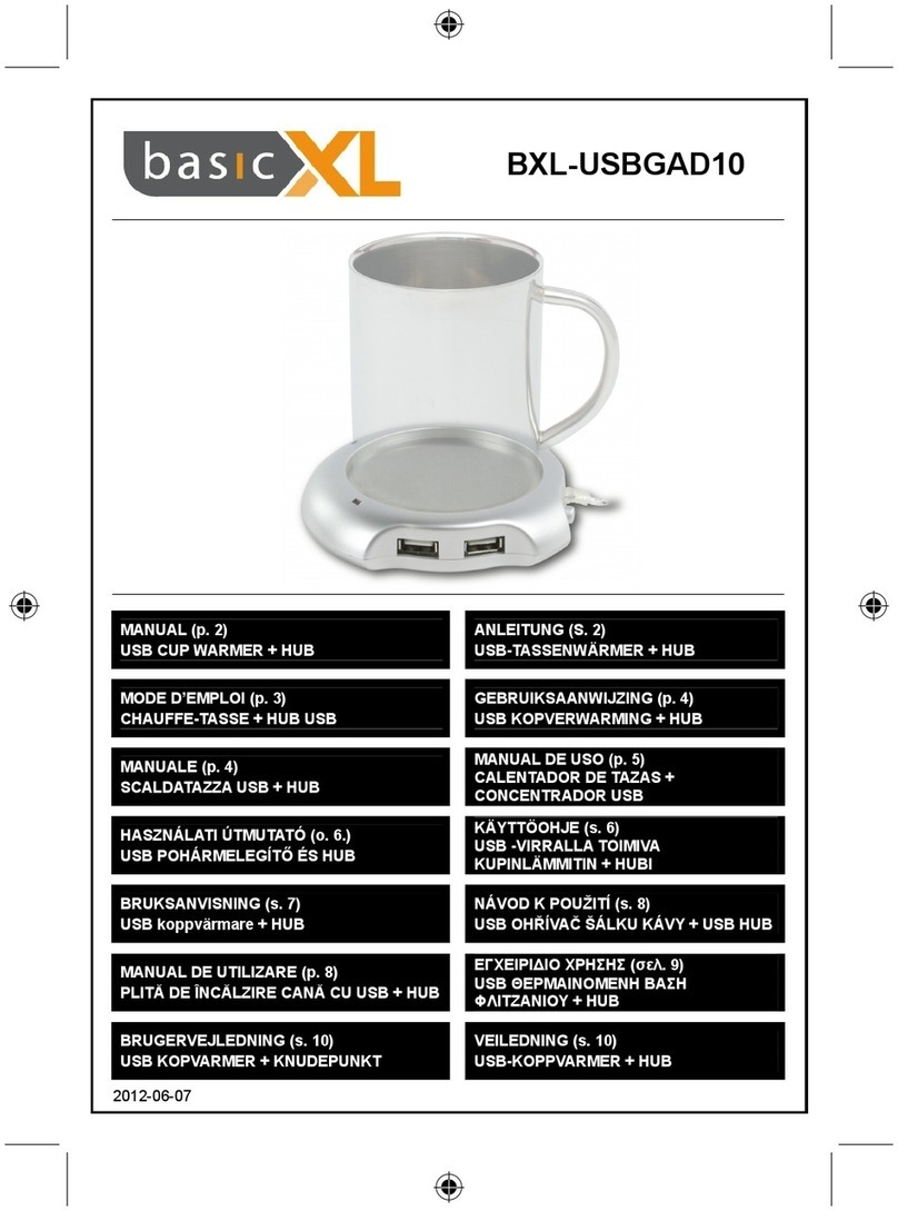 nedis Basic XL BXL-USBGAD10 User manual nedis Basic XL BXL-USBGAD10 User manual
