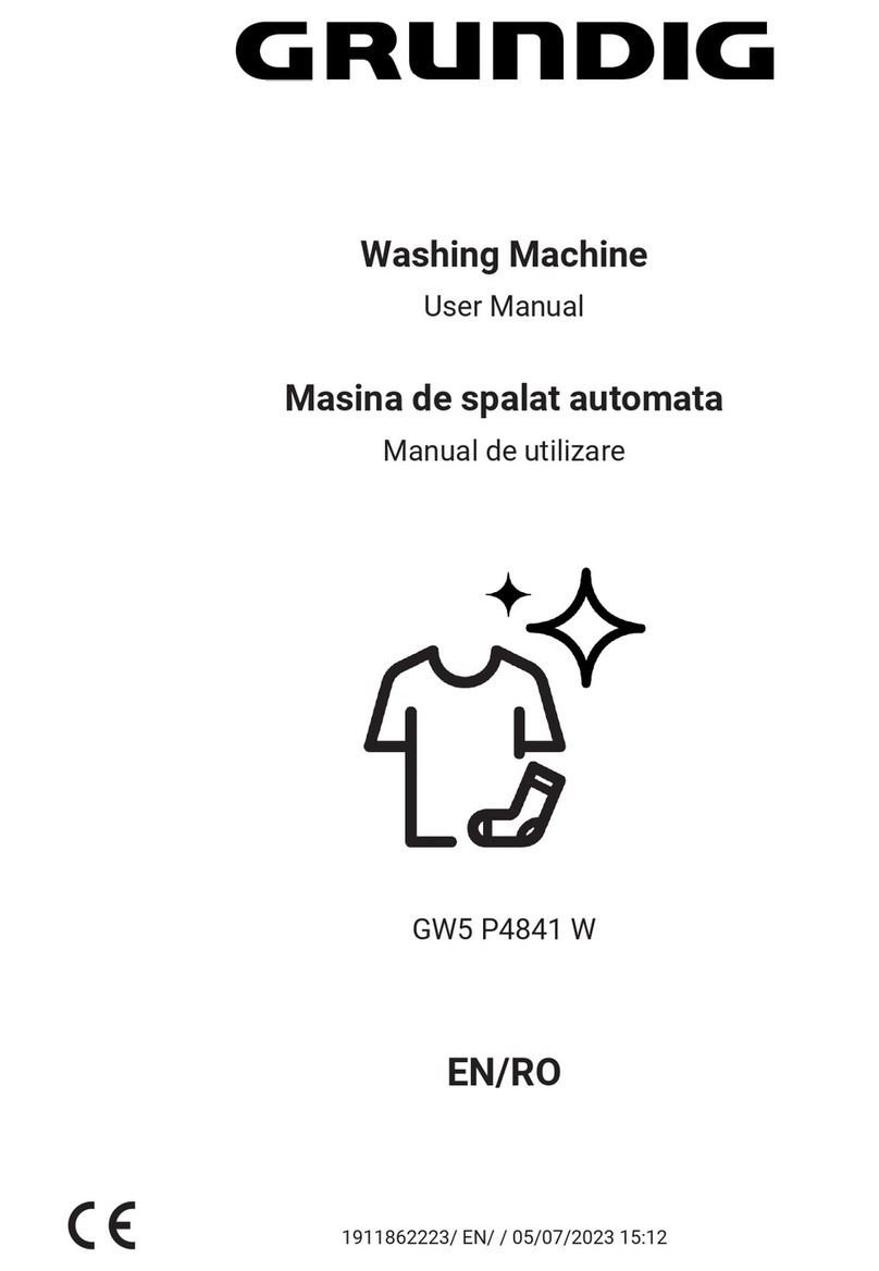 Grundig GW5 P4841 W User manual