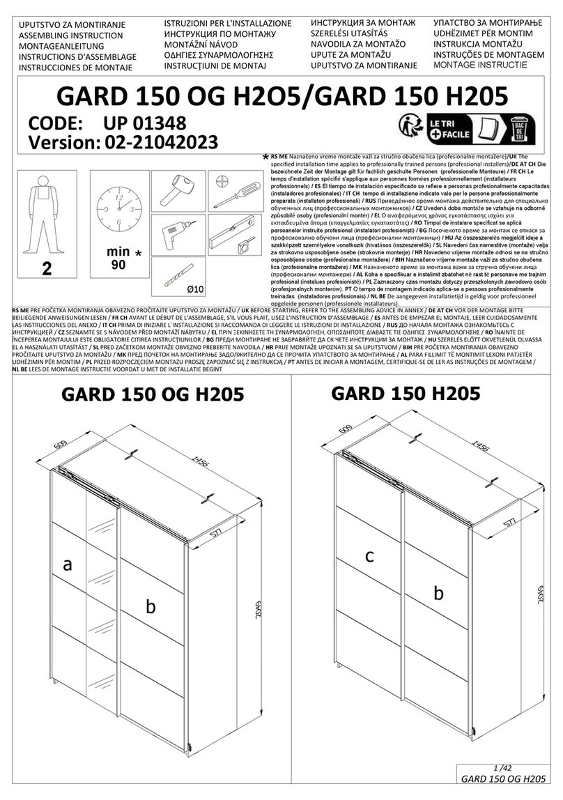 Dedeman GARD 150 OG H2O5 User manual