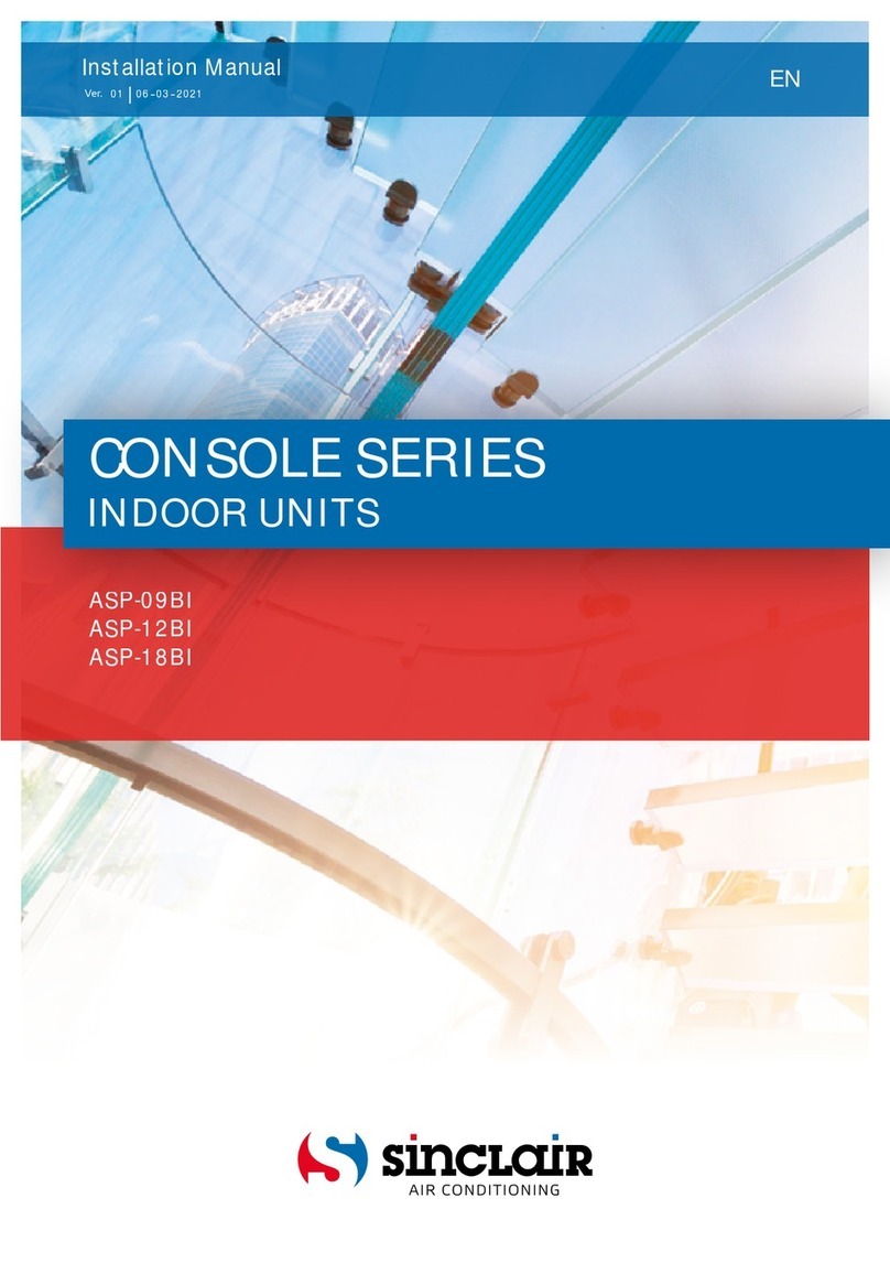 Sinclair CONSOLE ASP-12BI User manual Sinclair CONSOLE ASP-12BI User manual