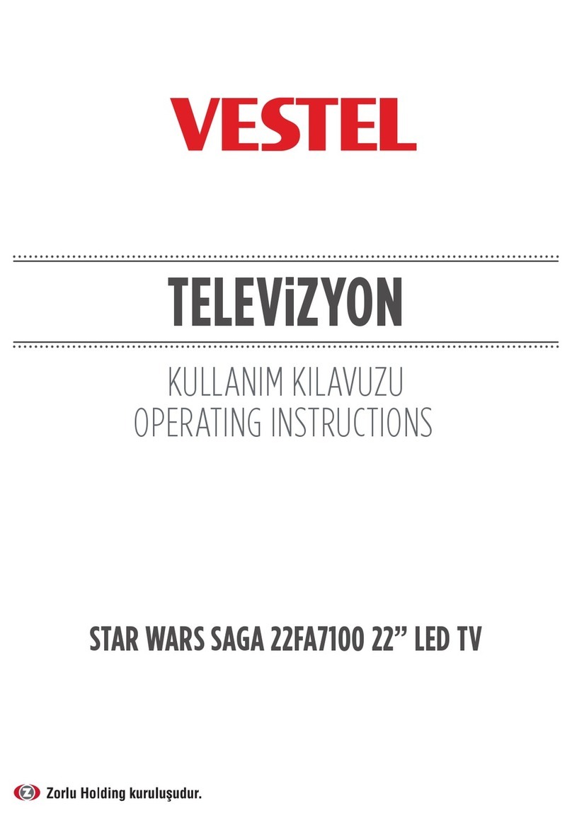VESTEL STAR WARS SAGA 22FA7100 User manual