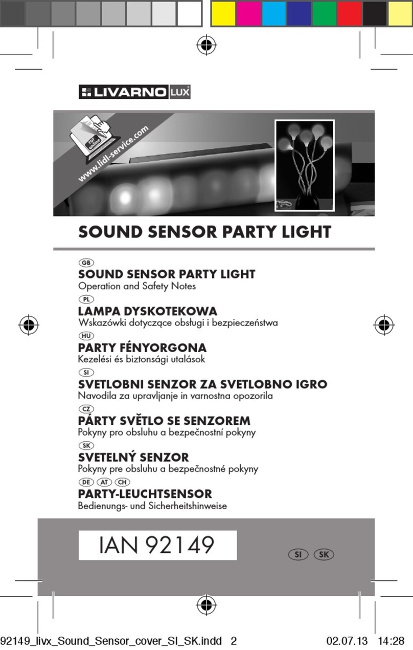 LIVARNO LUX 92149 User manual