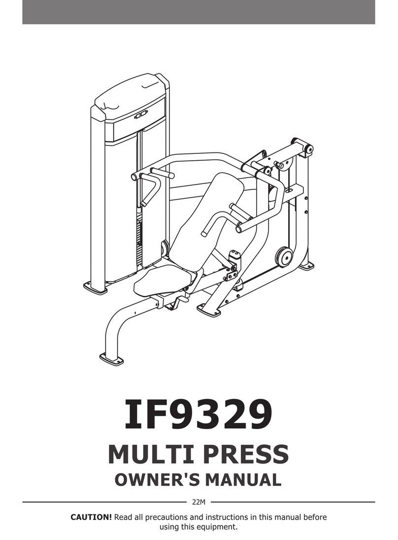 Aerofit IF9329 owner's manual