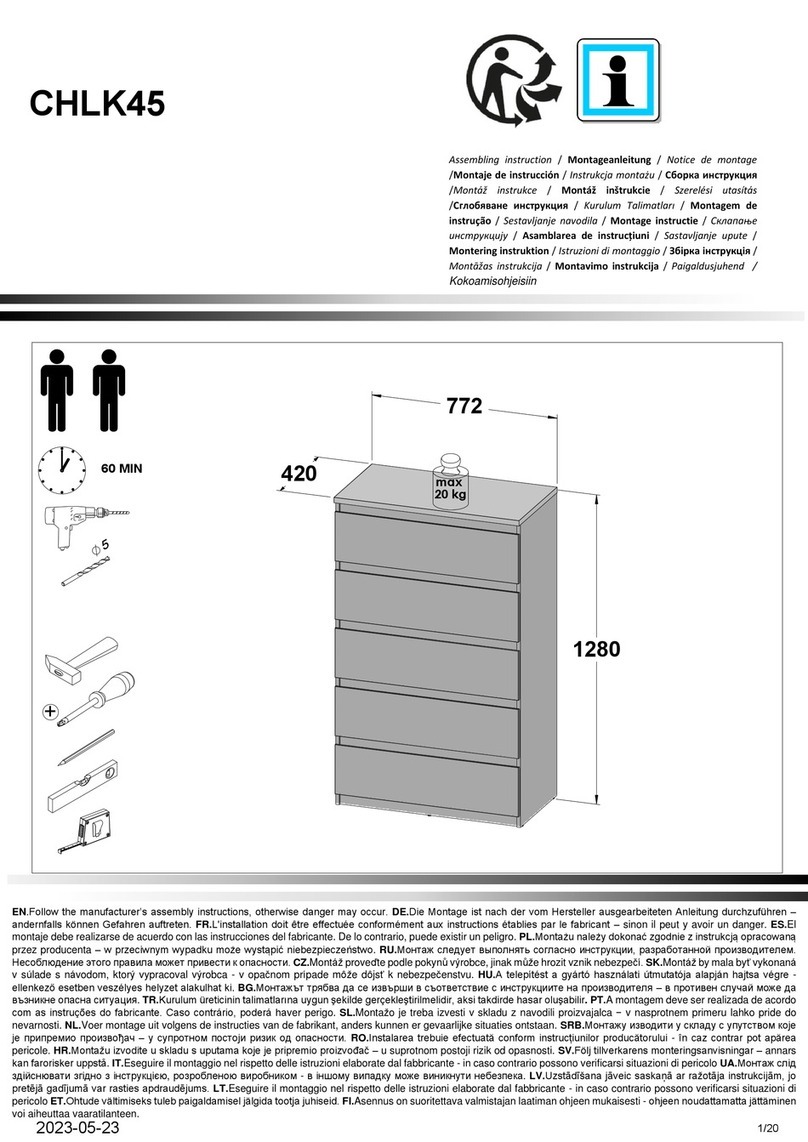 Forte CHLK45 Assembling Instruction