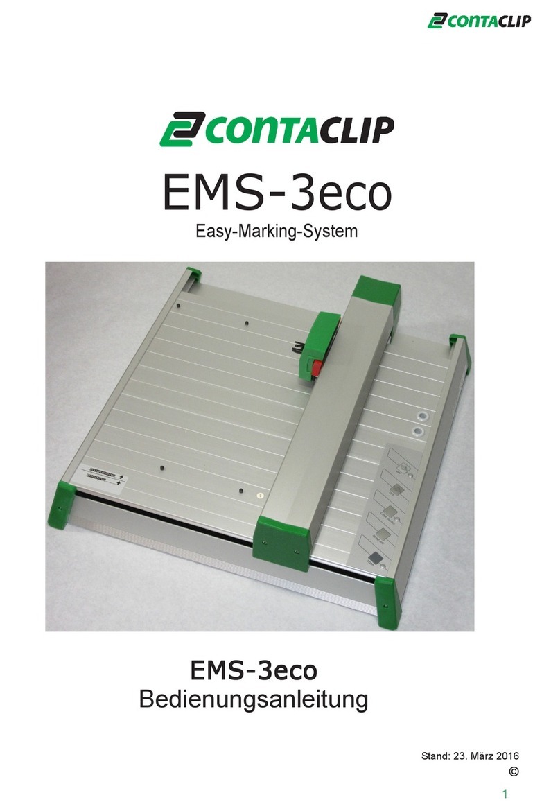 CONTACLIP EMS-3eco operating instructions