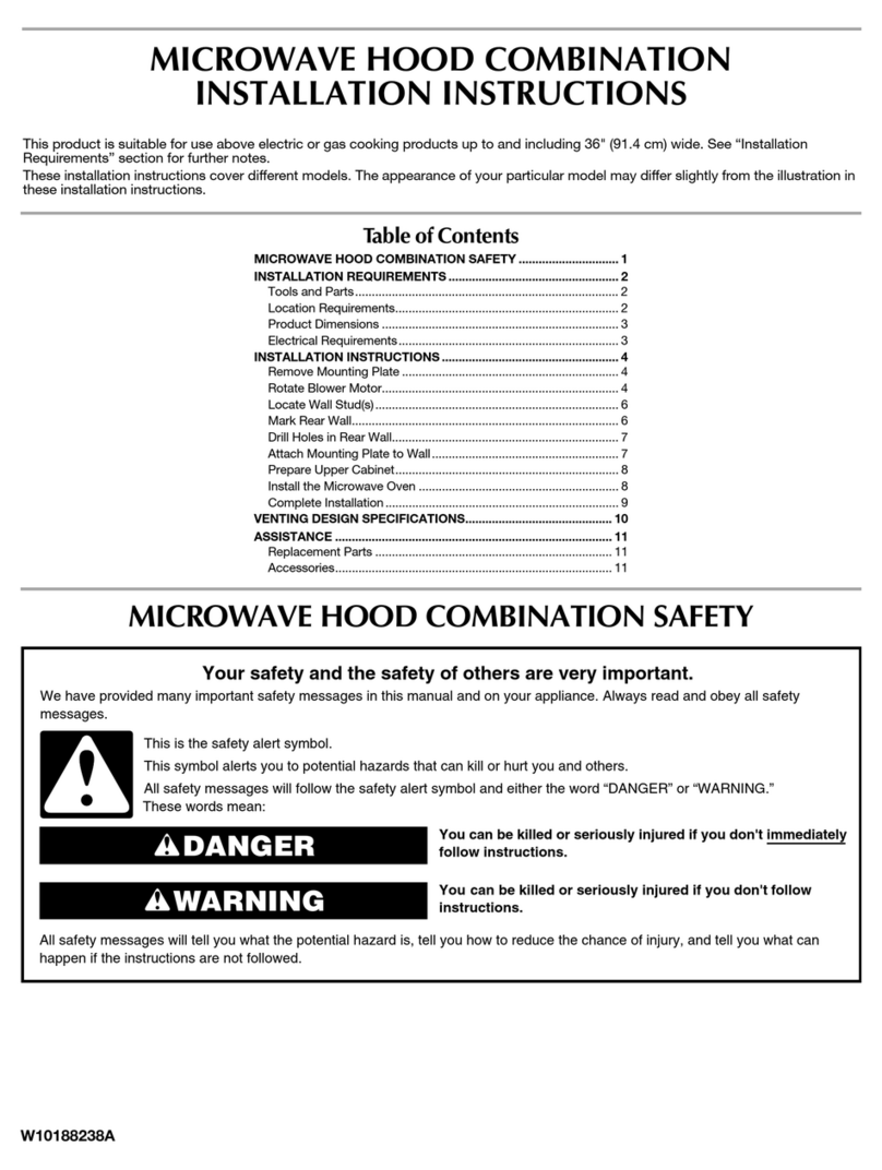 Jenn-Air JMV8208DB User manual