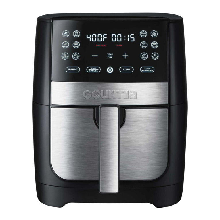 Gourmia GAF826 user manual Gourmia GAF826 user manual