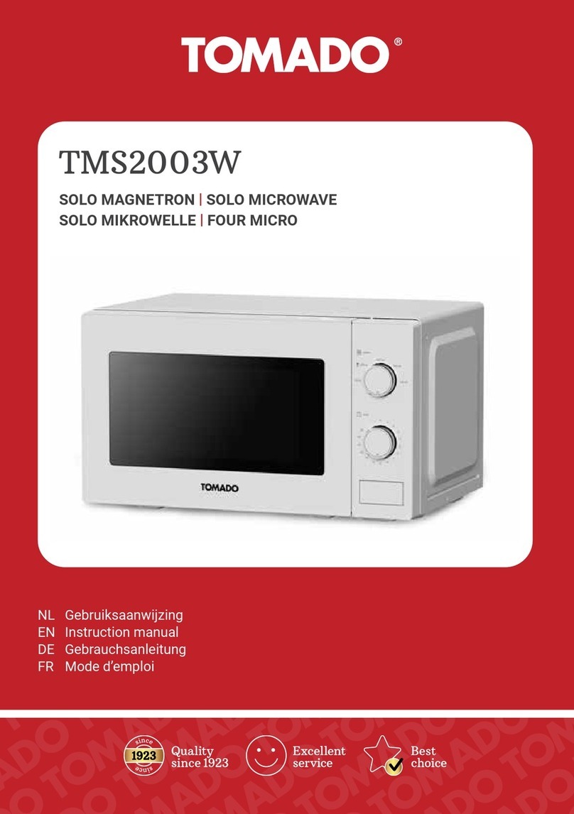 tomado TMS2003W User manual