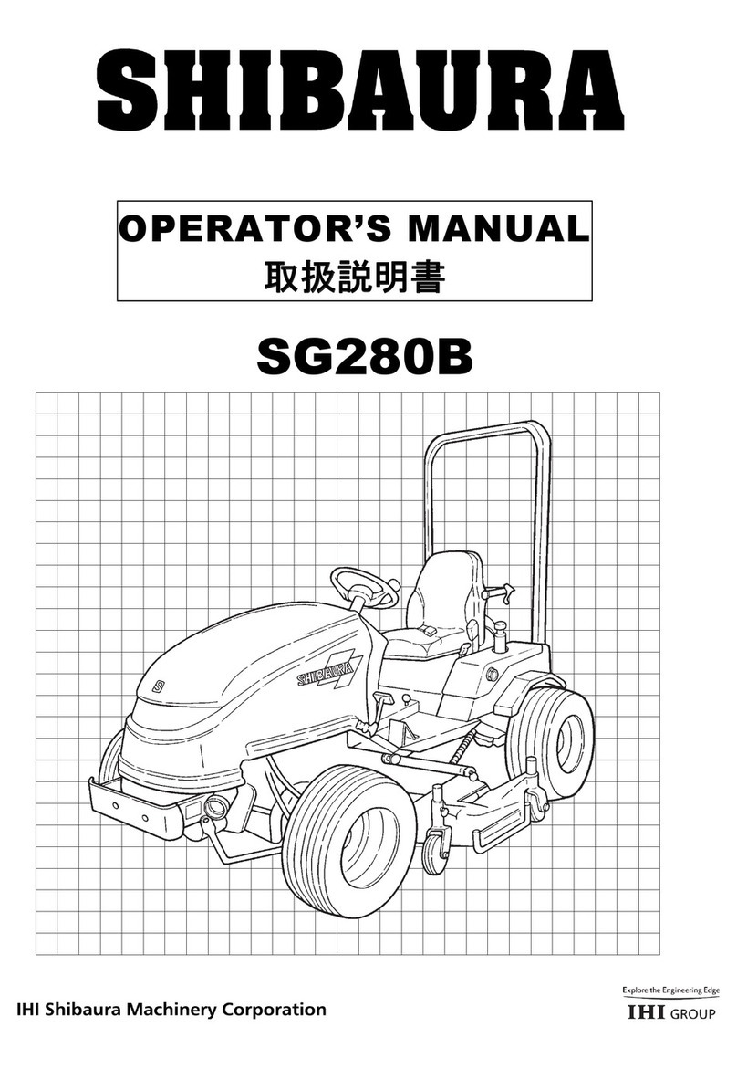 Shibaura SG280B Operator's manual