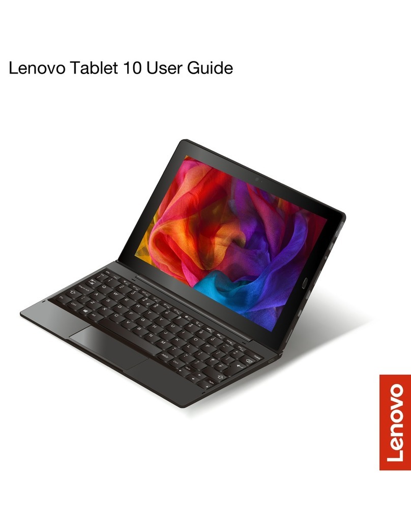 Lenovo Tablet 10 User manual