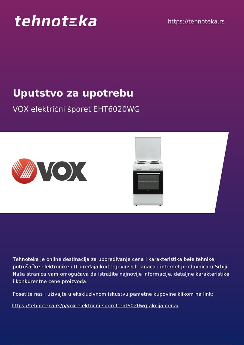 Vox EHT5020WG user manual