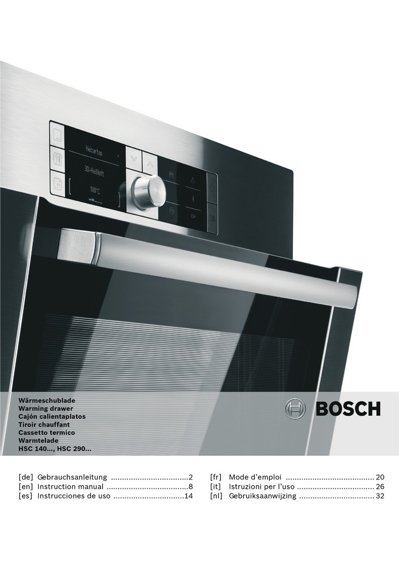 Bosch HSC 290 Series User manual
