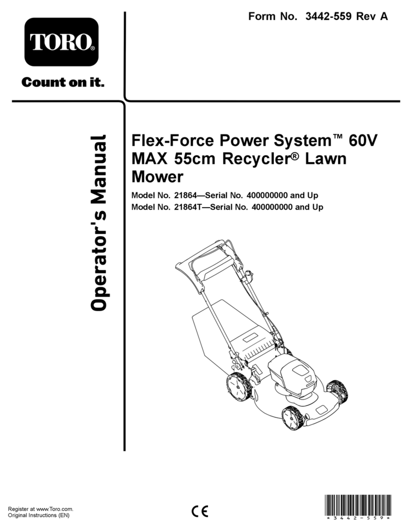 Toro 21864 User manual