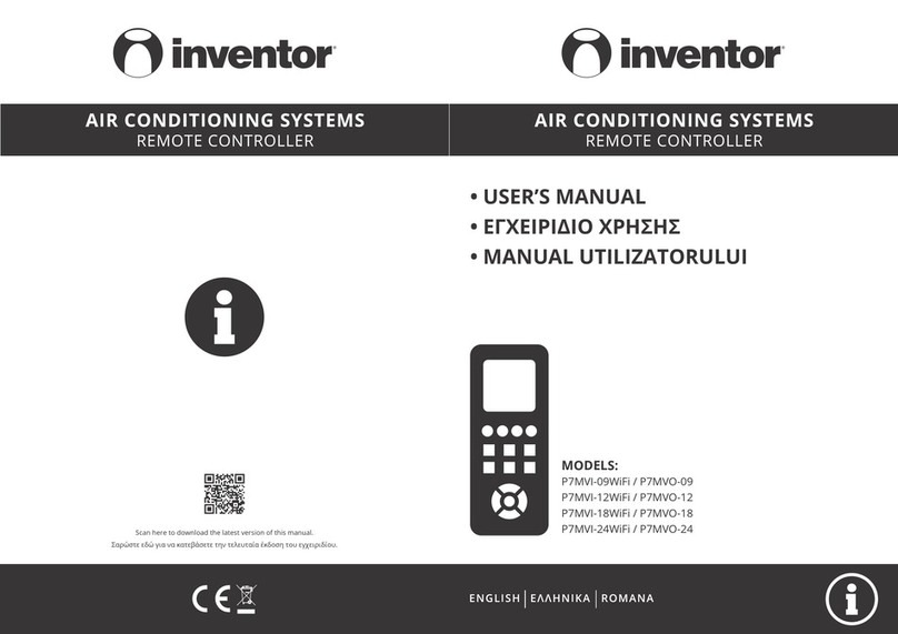 INVENTOR P7MVO-09 user manual