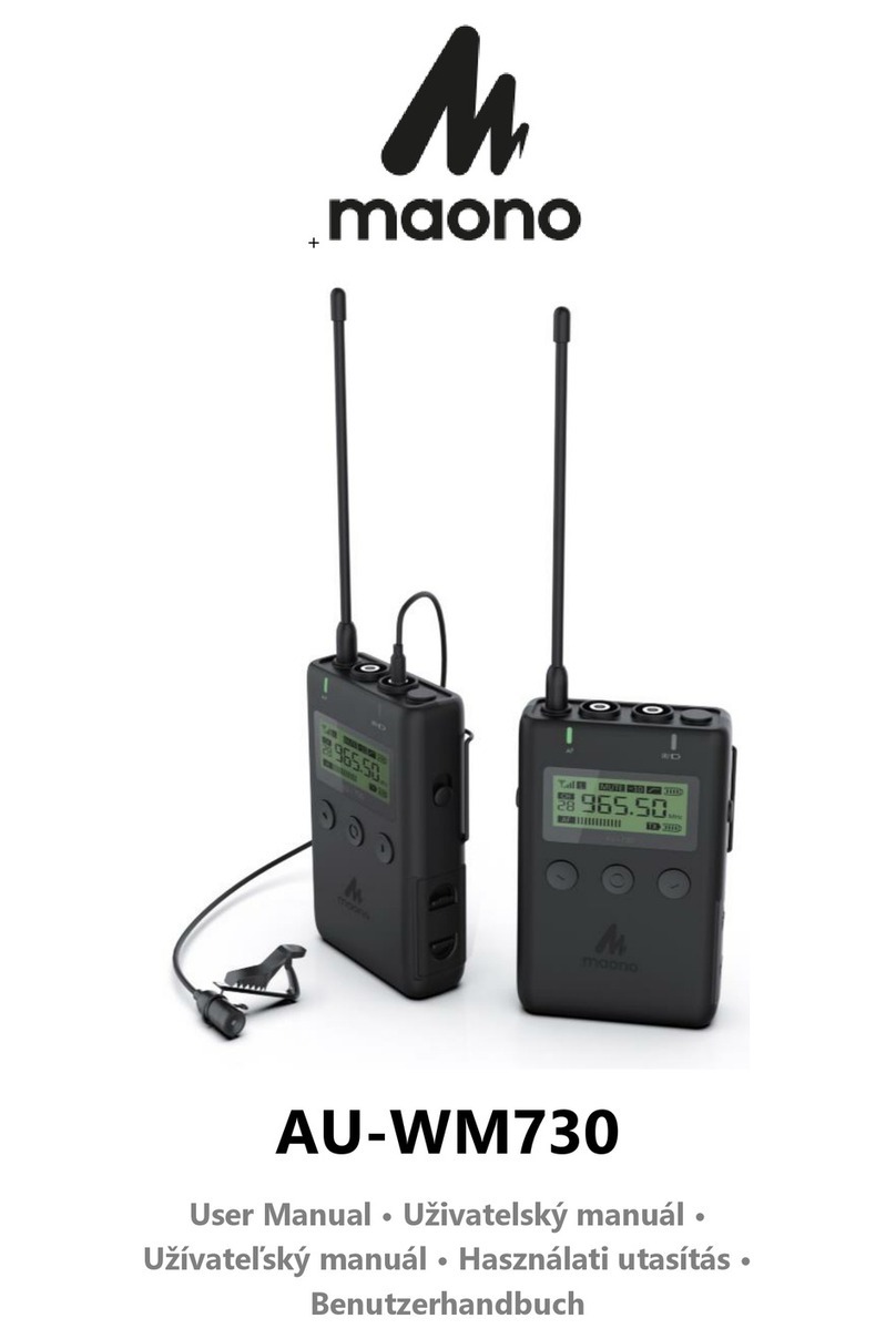 Maono AU-WM730 User manual