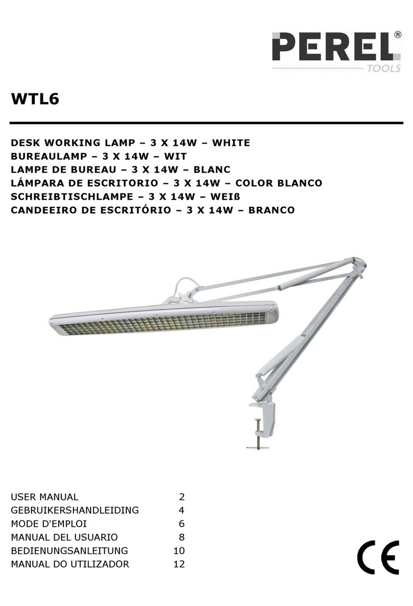 Perel WTL6 User manual