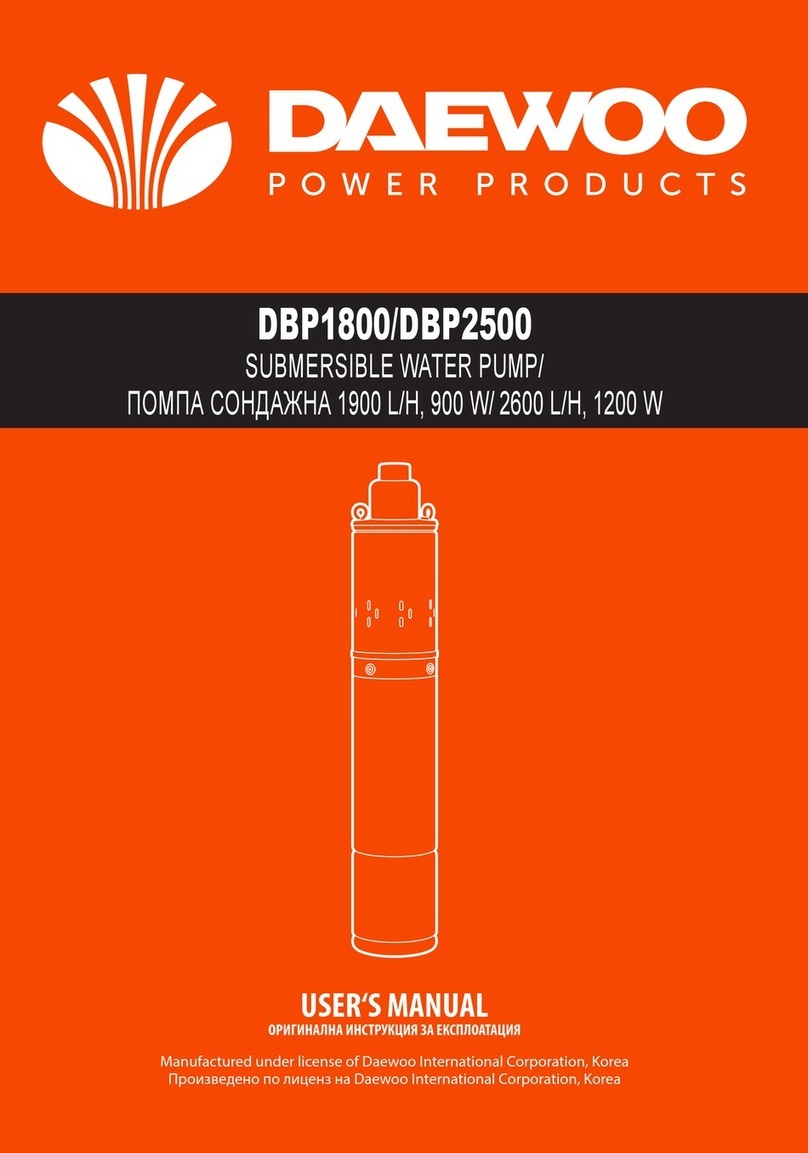 Daewoo DBP1800 user manual