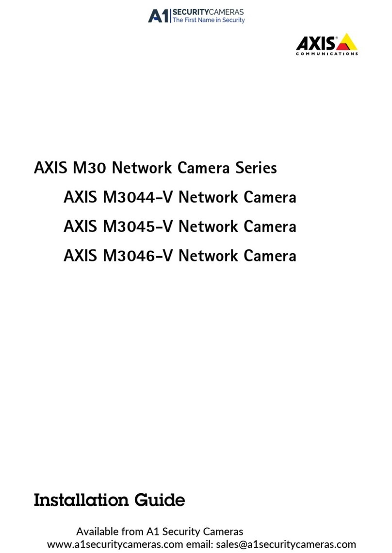 Axis M30 Series installation guide