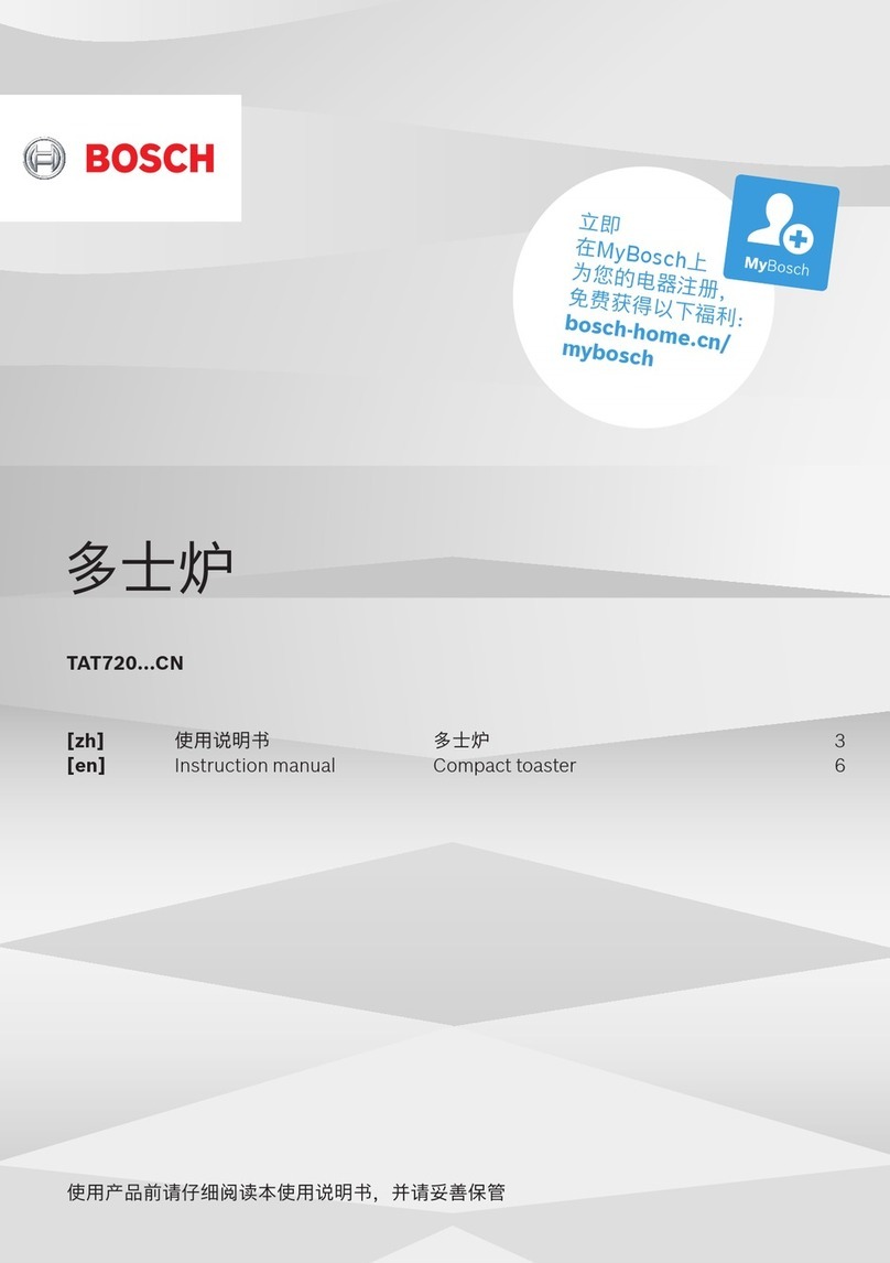 Bosch TAT720 CN Series User manual