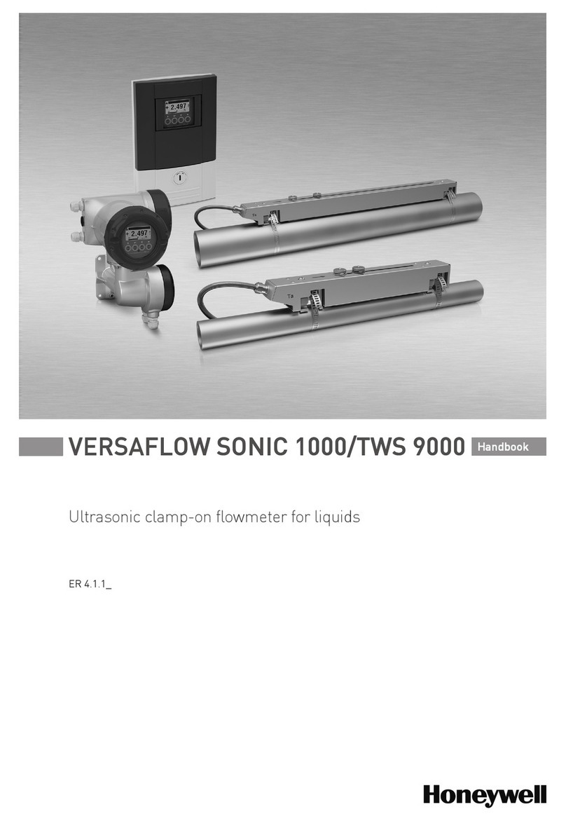 Honeywell VERSAFLOW SONIC 1000/TWS 9000 User manual