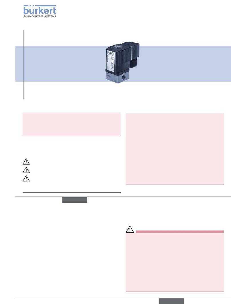 Burkert 6013 User manual
