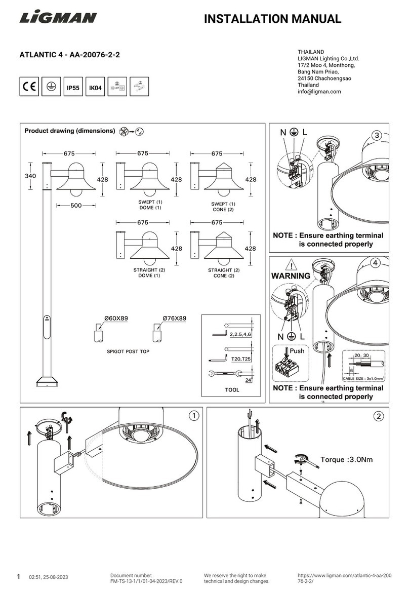 LIGMAN ATLANTIC 4 User manual