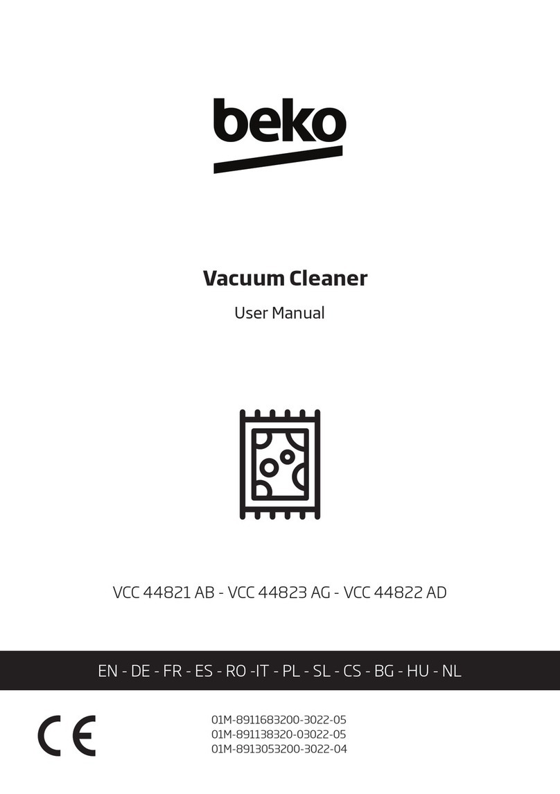 Beko VCC 44822 AD User manual