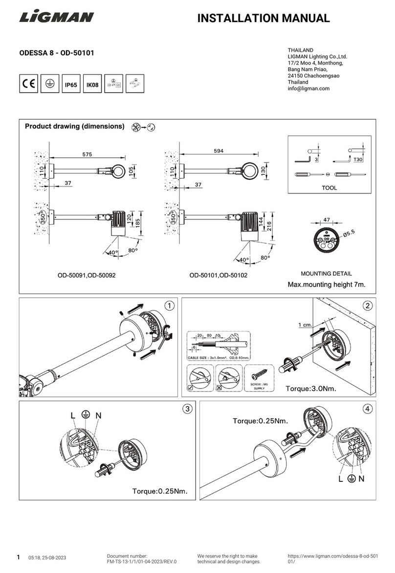 LIGMAN OD-50101 instruction manual