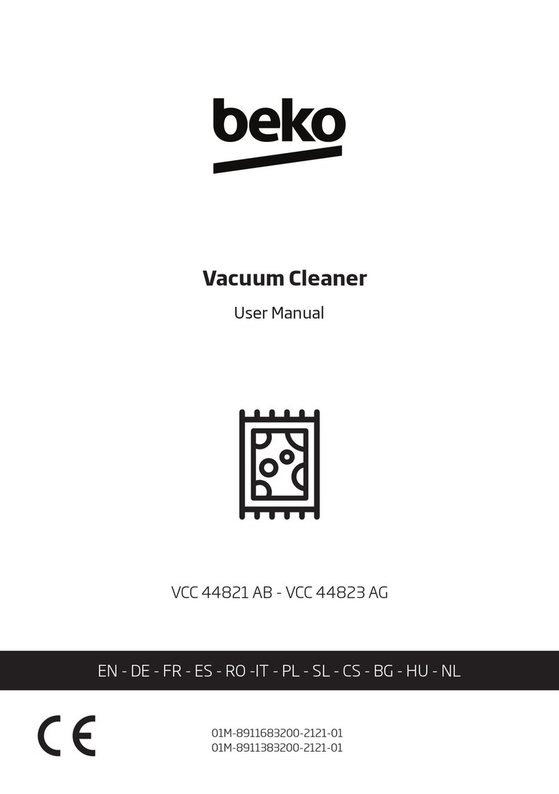 Beko VCC 44821 AB User manual