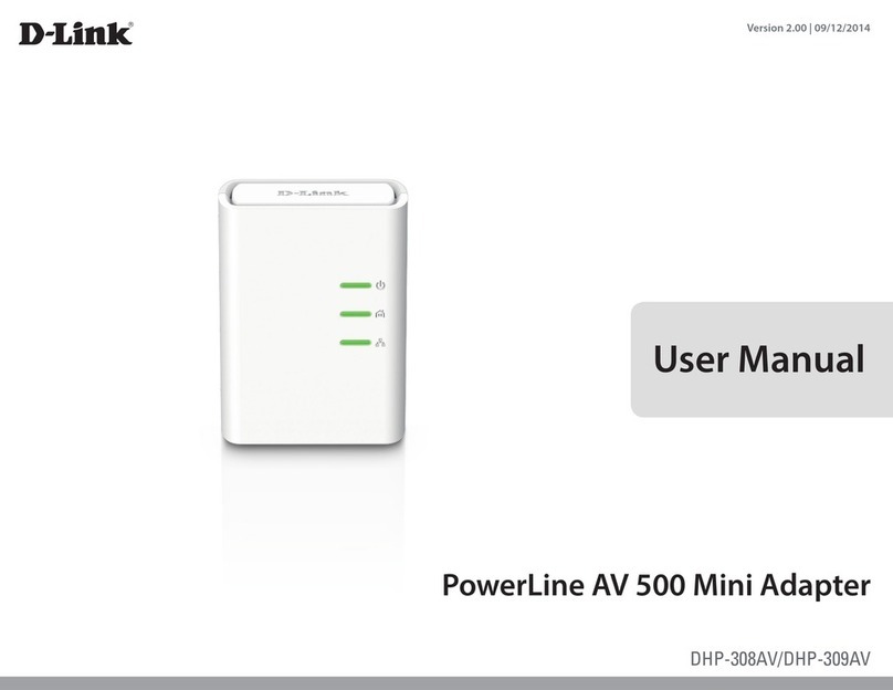 D-Link PowerLine AV 500 Mini User manual