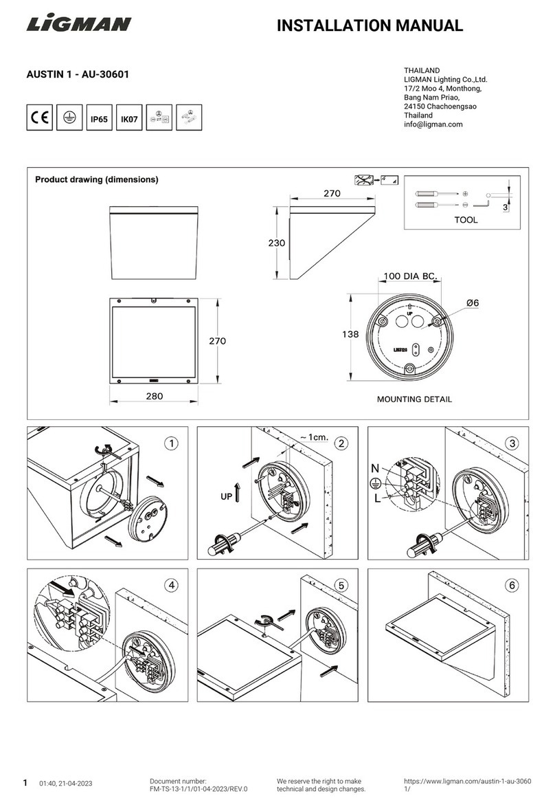 LIGMAN AU-30601 User manual