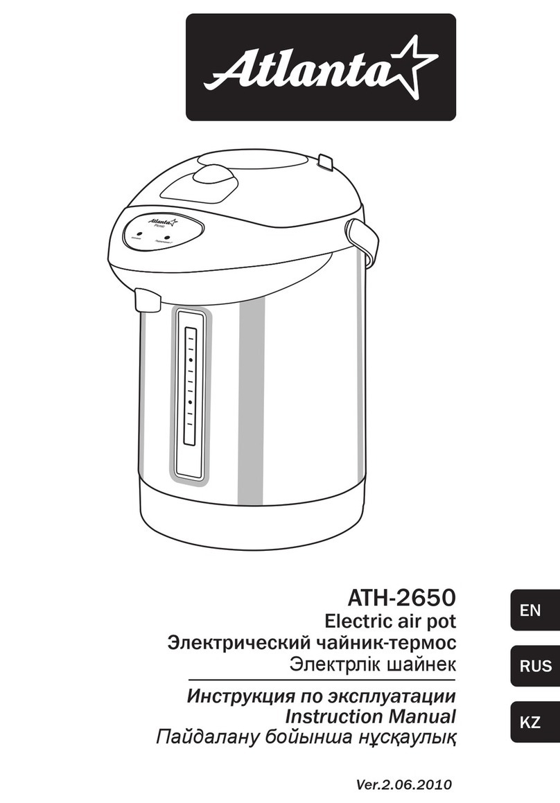 Atlanta ATH-2650 instruction manual