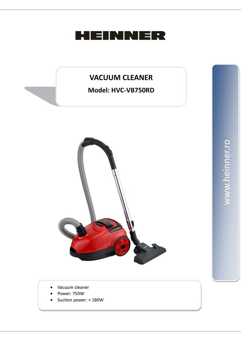 Heinner HVC-VB750RD User manual