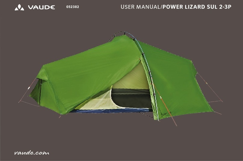 Vaude power lizard sul 2-3p User manual