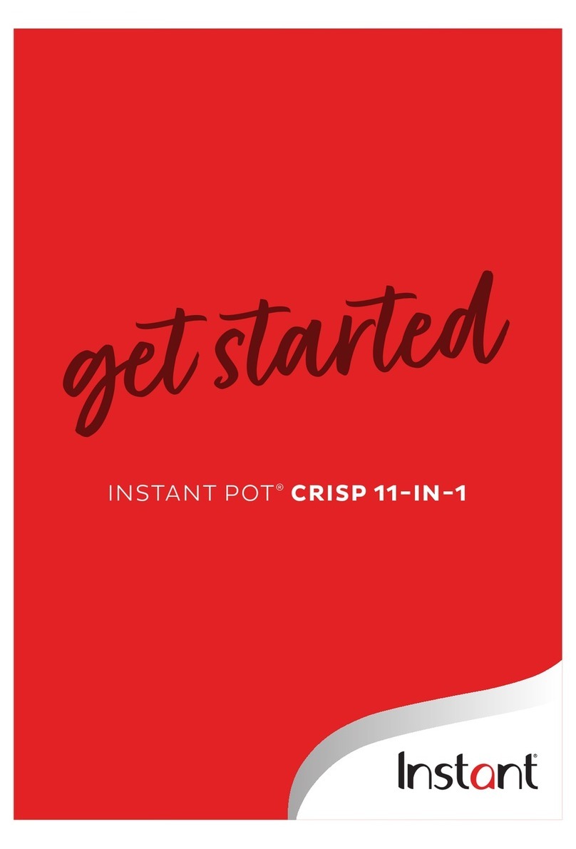 InstantPot CRISP 11-IN-1 Get started