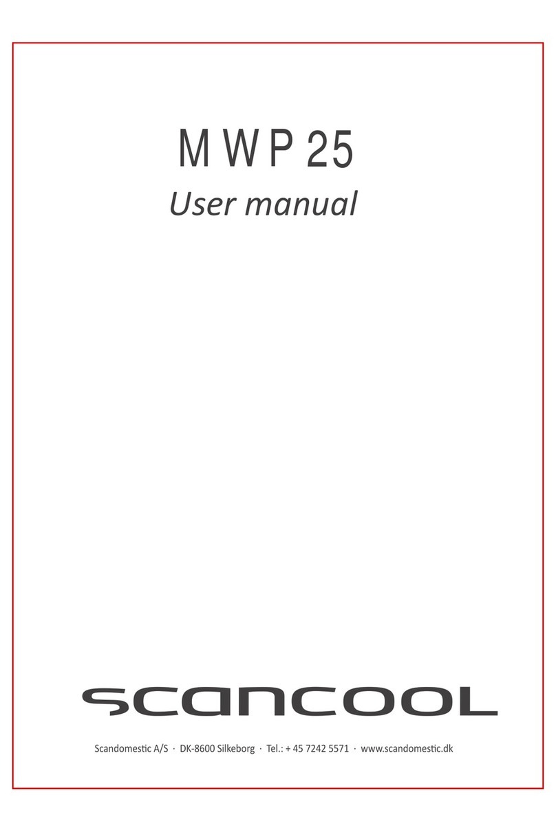 Scan Cool MWP 25 user manual