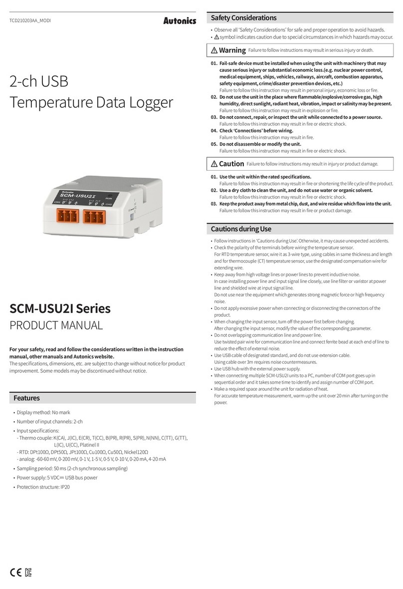 Autonics SCM-USU2I product manual