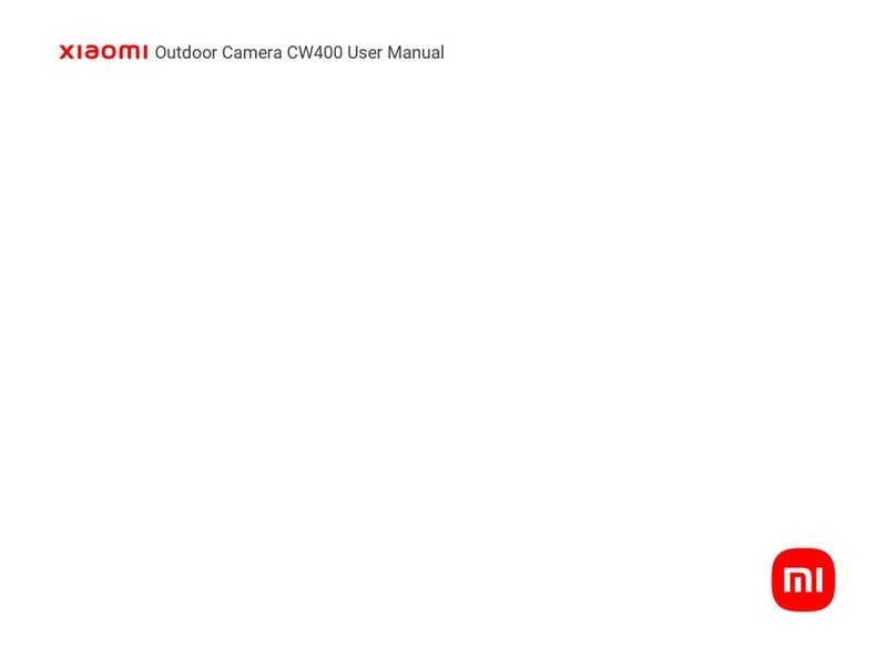 Xiaomi Outdoor Camera CW400 user manual