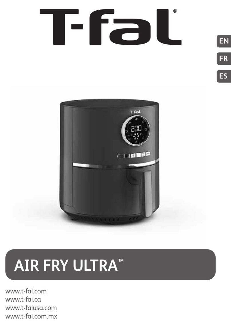 T-Fal AIR FRY ULTRA User manual