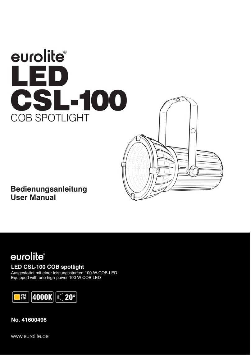 EuroLite CSL-100 user manual EuroLite CSL-100 user manual