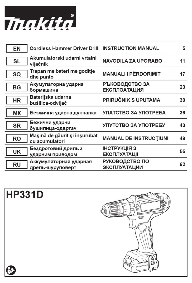 Makita HP331D instruction manual