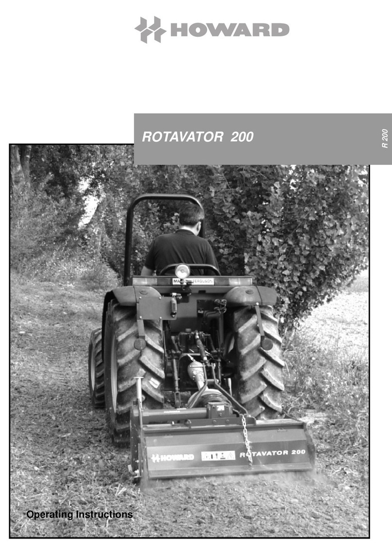 Howard ROTAVATOR 200 User manual